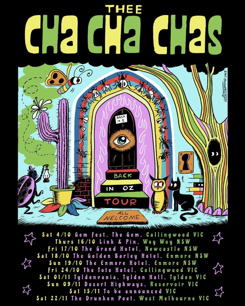 cha cha chas oz tour