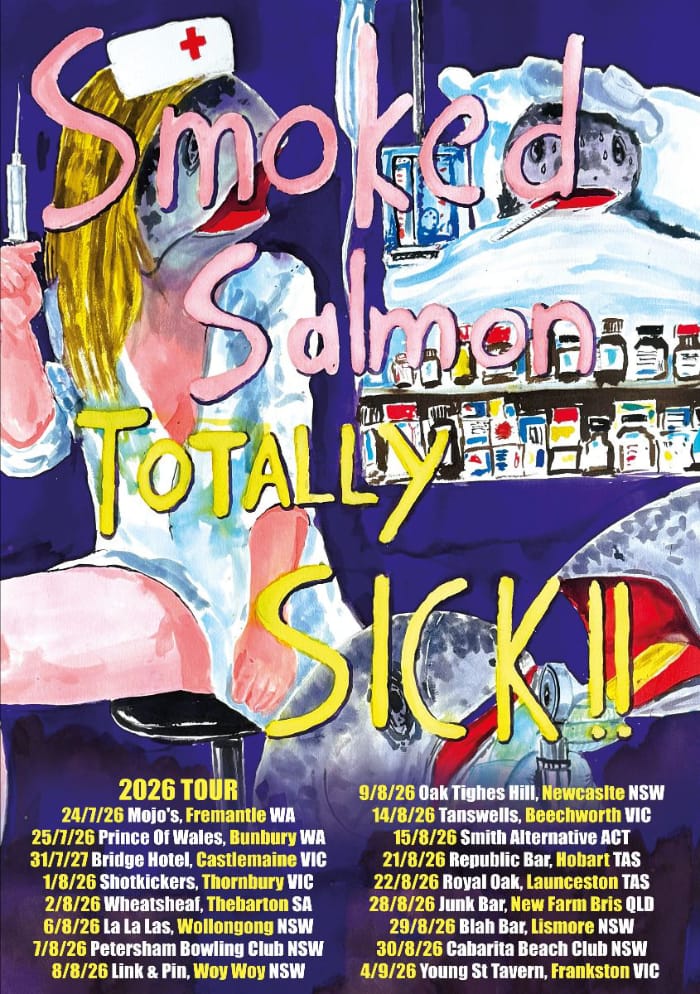 smoked salmon tour poster