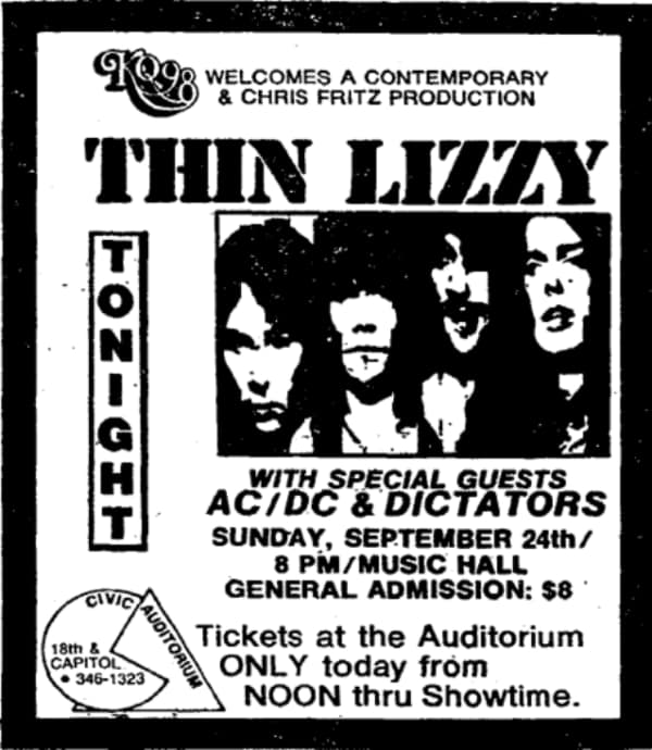 thin lizzy acdc dics