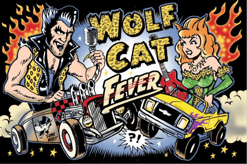 wolf cat fever banner