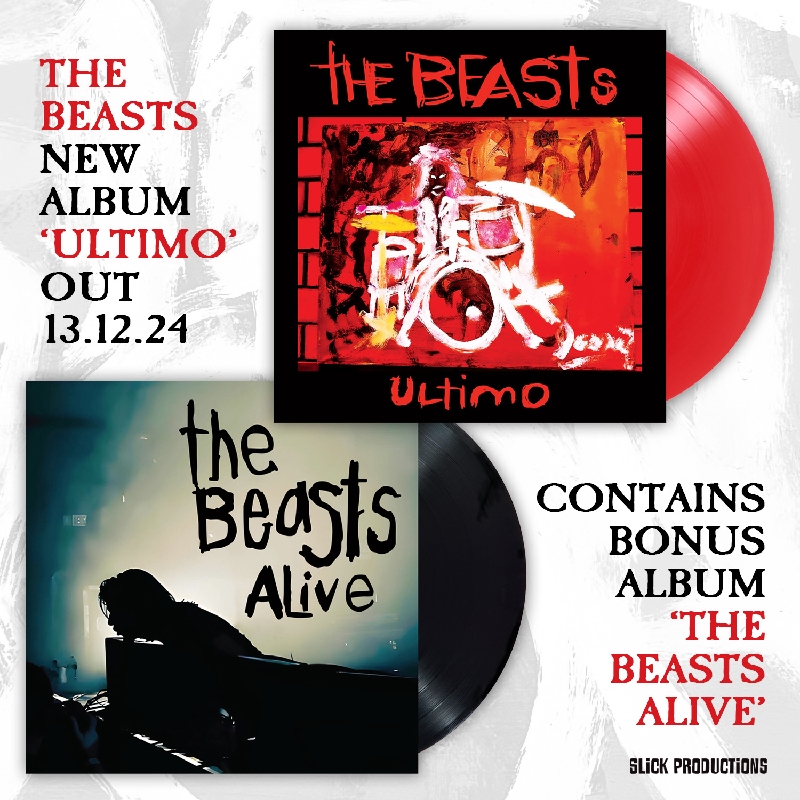 The Beasts LP Mockup Square Release date 2